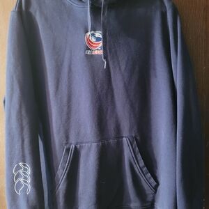 Canterbury USA Rugby Navy Pullover Hoodie with Chest Logo 2XL
